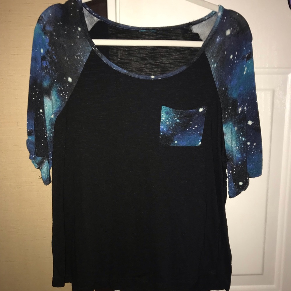Galaxy detailed top. Size XXL. Rue 21. Worn once.